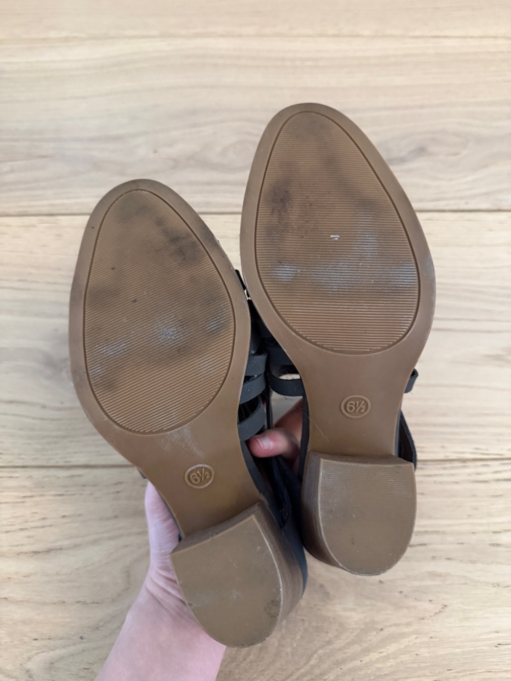 Universal Thread woven heeled mules - Picture 4 of 6